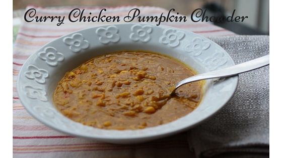 Curry Chicken Pumpkin Chowder-2